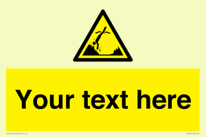 Custom Warning submerged objects